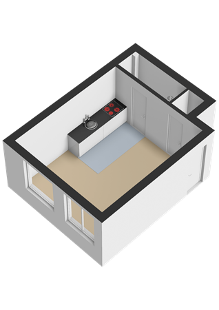 Floorplan - Cornelis Houtmanstraat 15, 3572 LT Utrecht